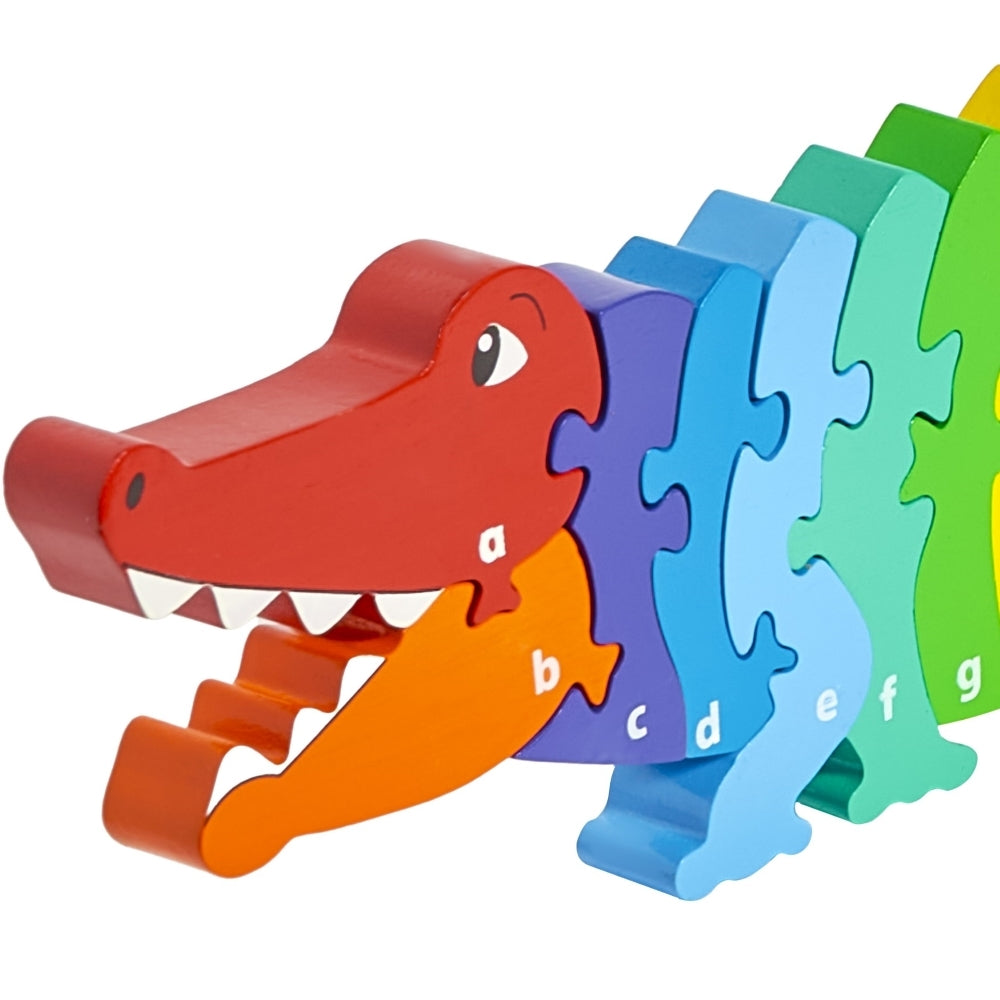 Crocodile a-z Alphabet Jigsaw