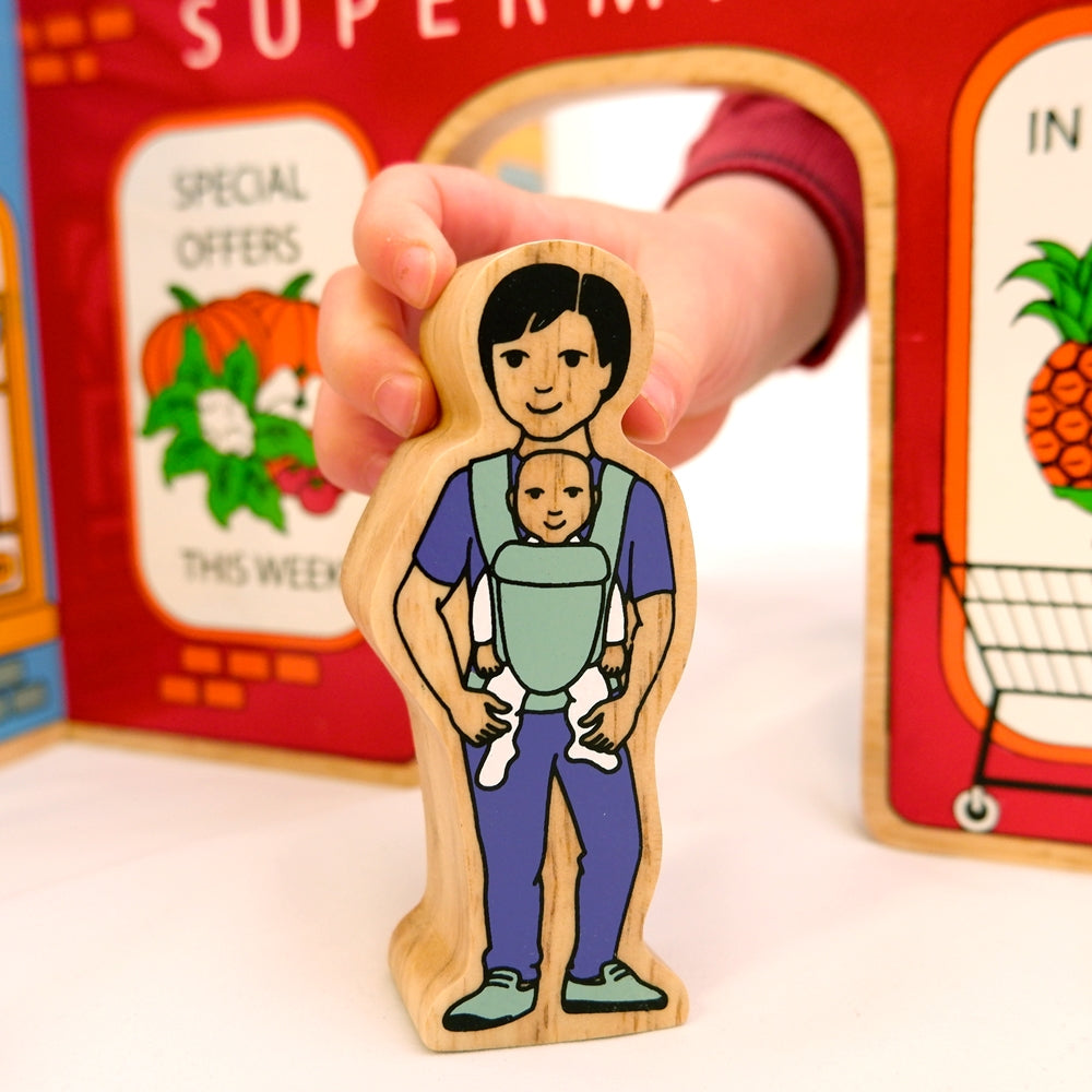Wooden Community Playset - 12 People