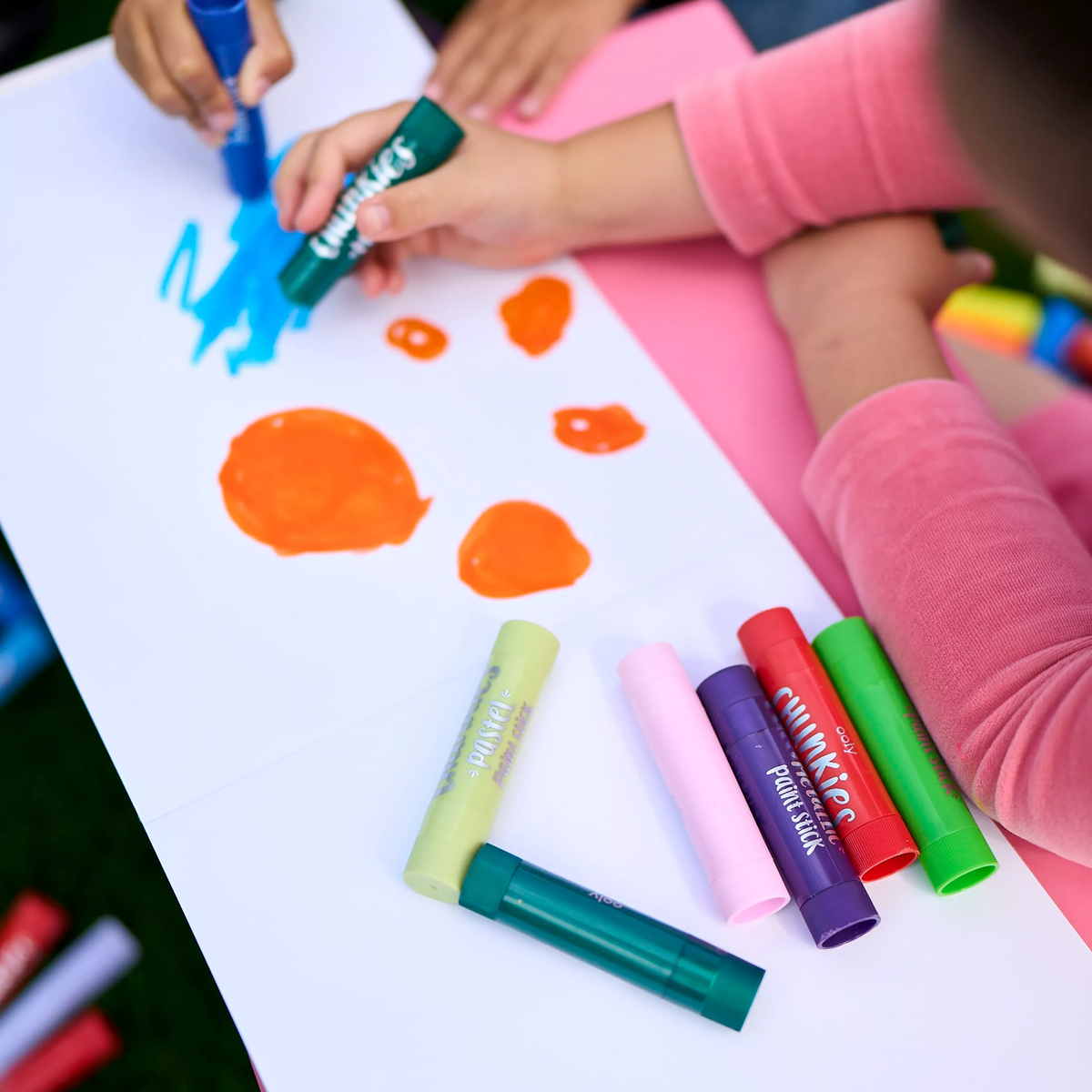 Ooly Chunkies Paint Sticks - Neon Pack (Set of 6)
