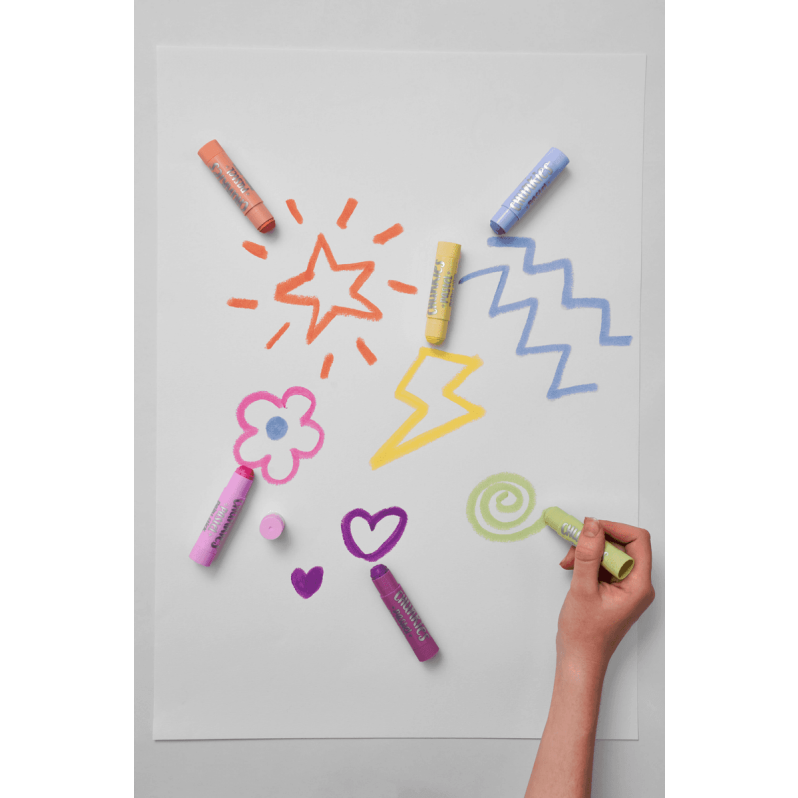 Ooly Chunkies Paint Sticks - Neon Pack (Set of 6)