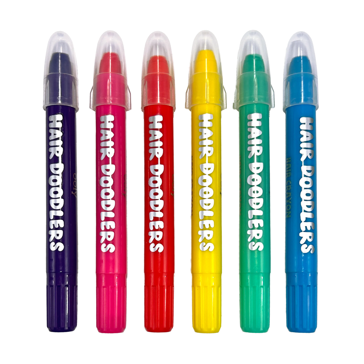 Ooly Hair Doodlers Hair Crayons - Set of 6 Colours