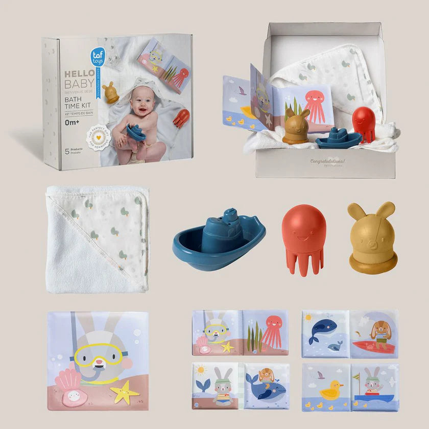 Baby Bath Time Essentials Kit