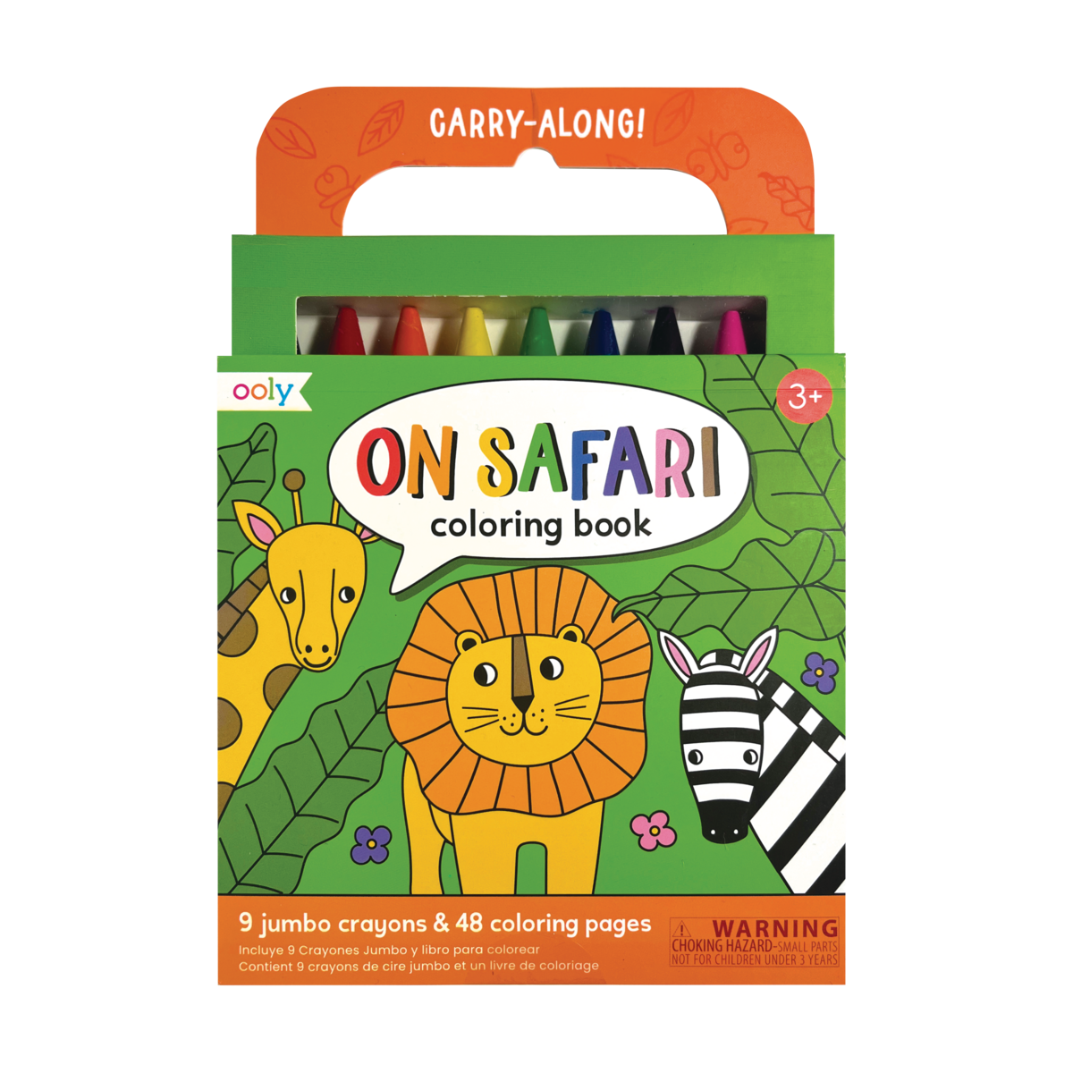Carry Along Crayon & Colouring Book Kit - On Safar