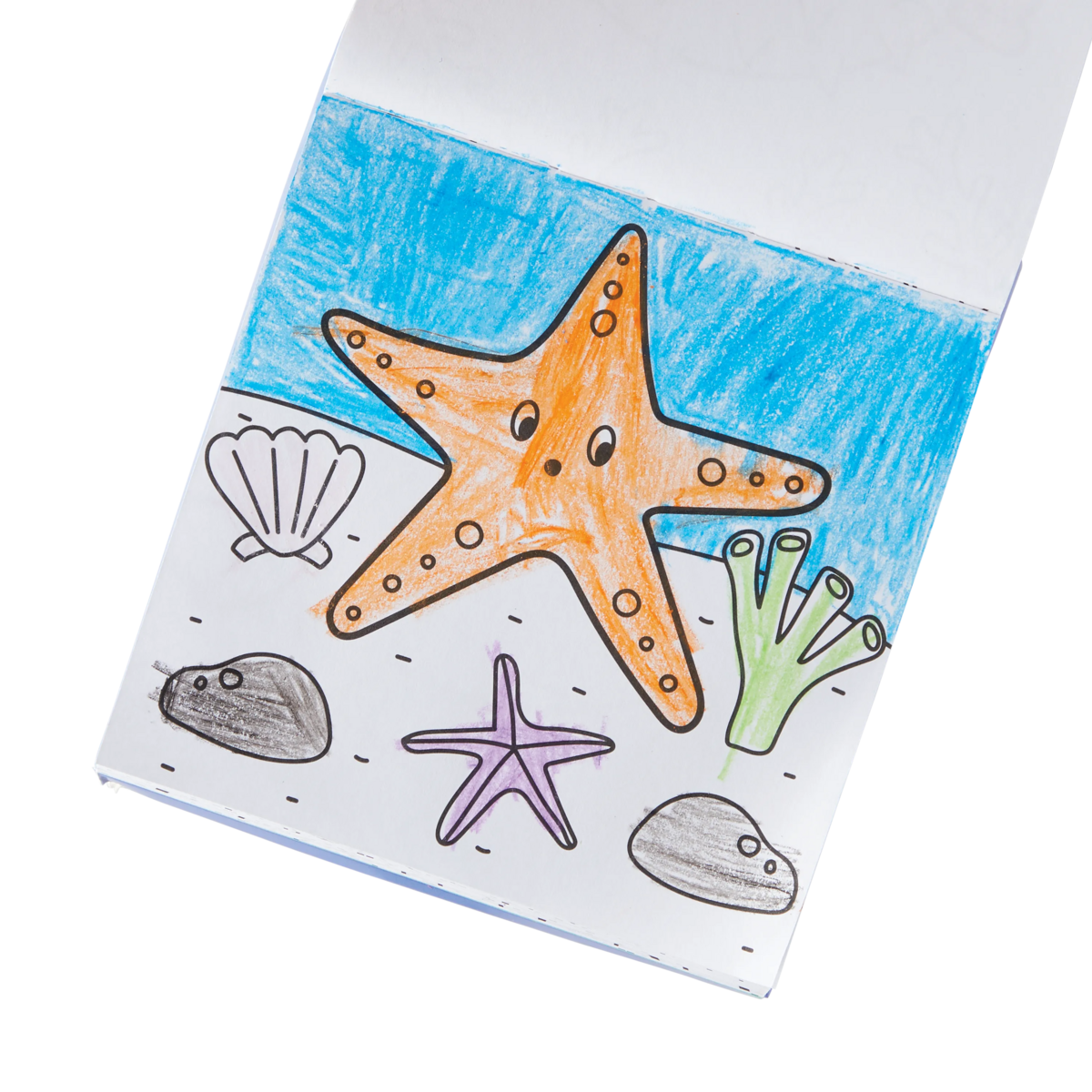 Carry Along Crayon & Colouring Book Kit - Sea Life