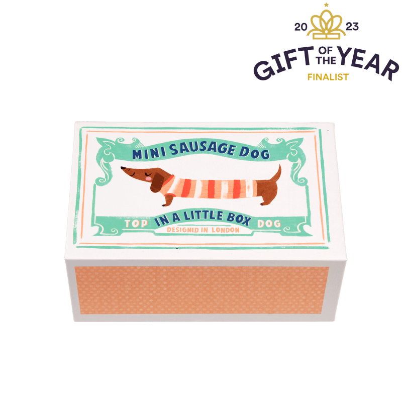 Mini Sausage Dog in a Box