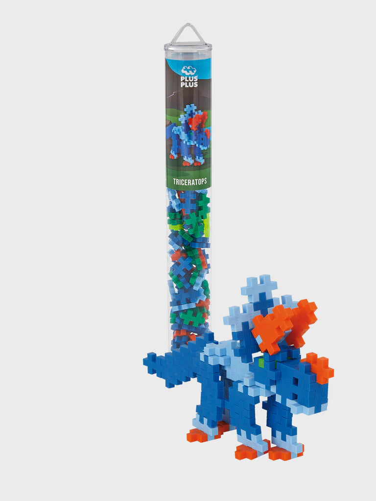 Plus-Plus Triceratops - 100pcs Tube