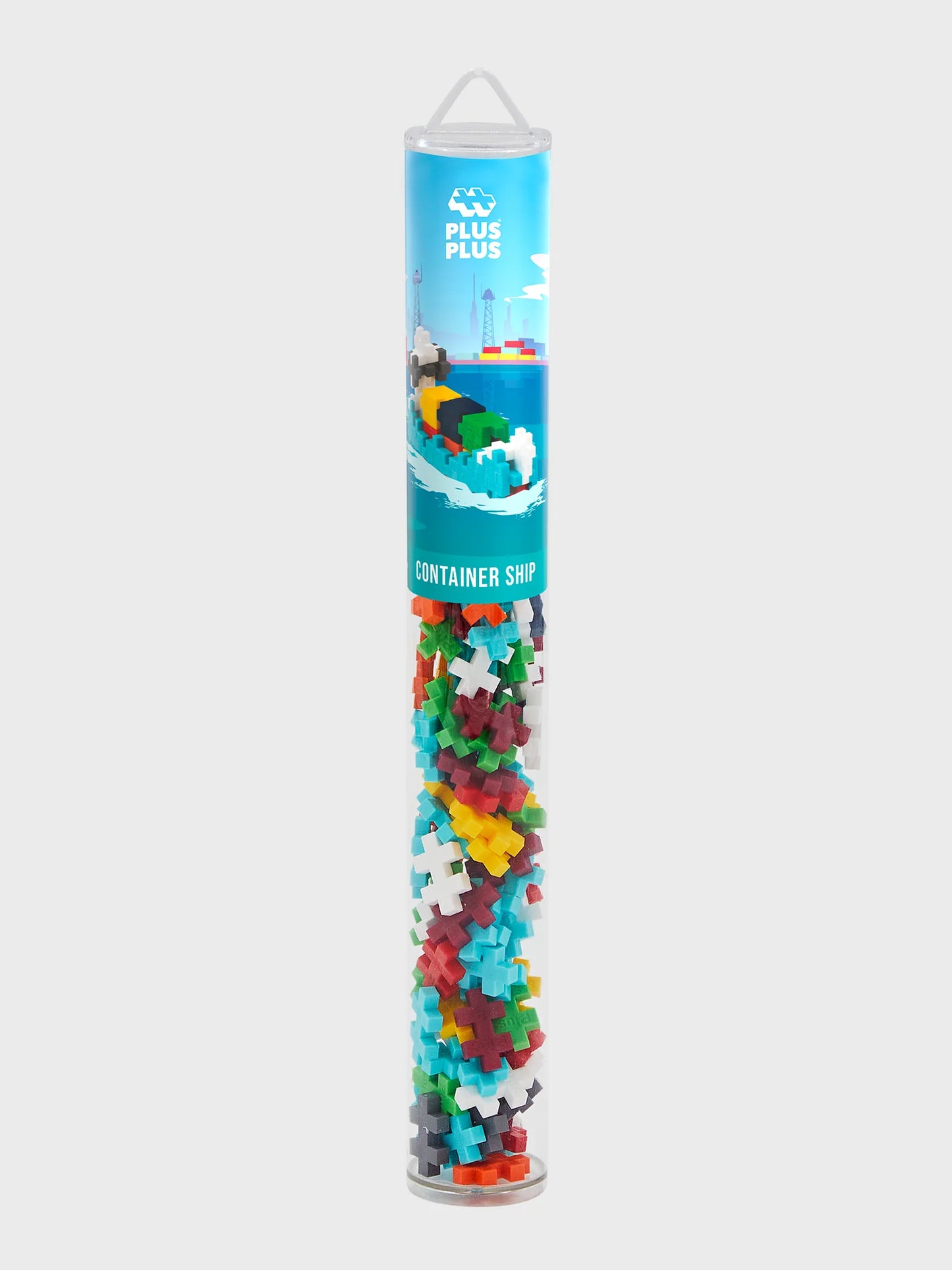 Plus Plus Container Ship - 100 Pcs Tube