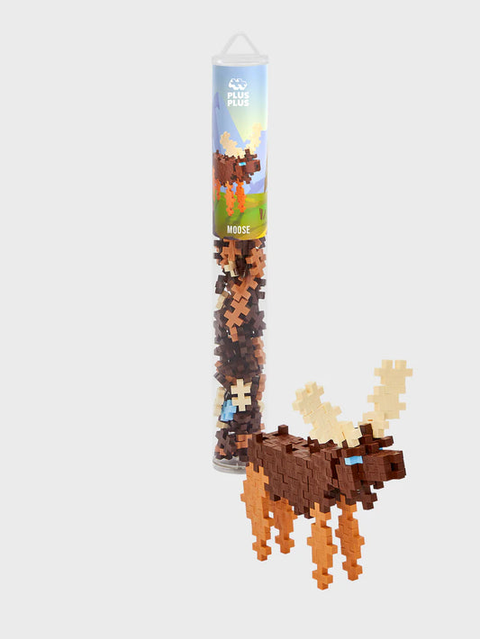 Plus-Plus Moose - 100Pcs Tube
