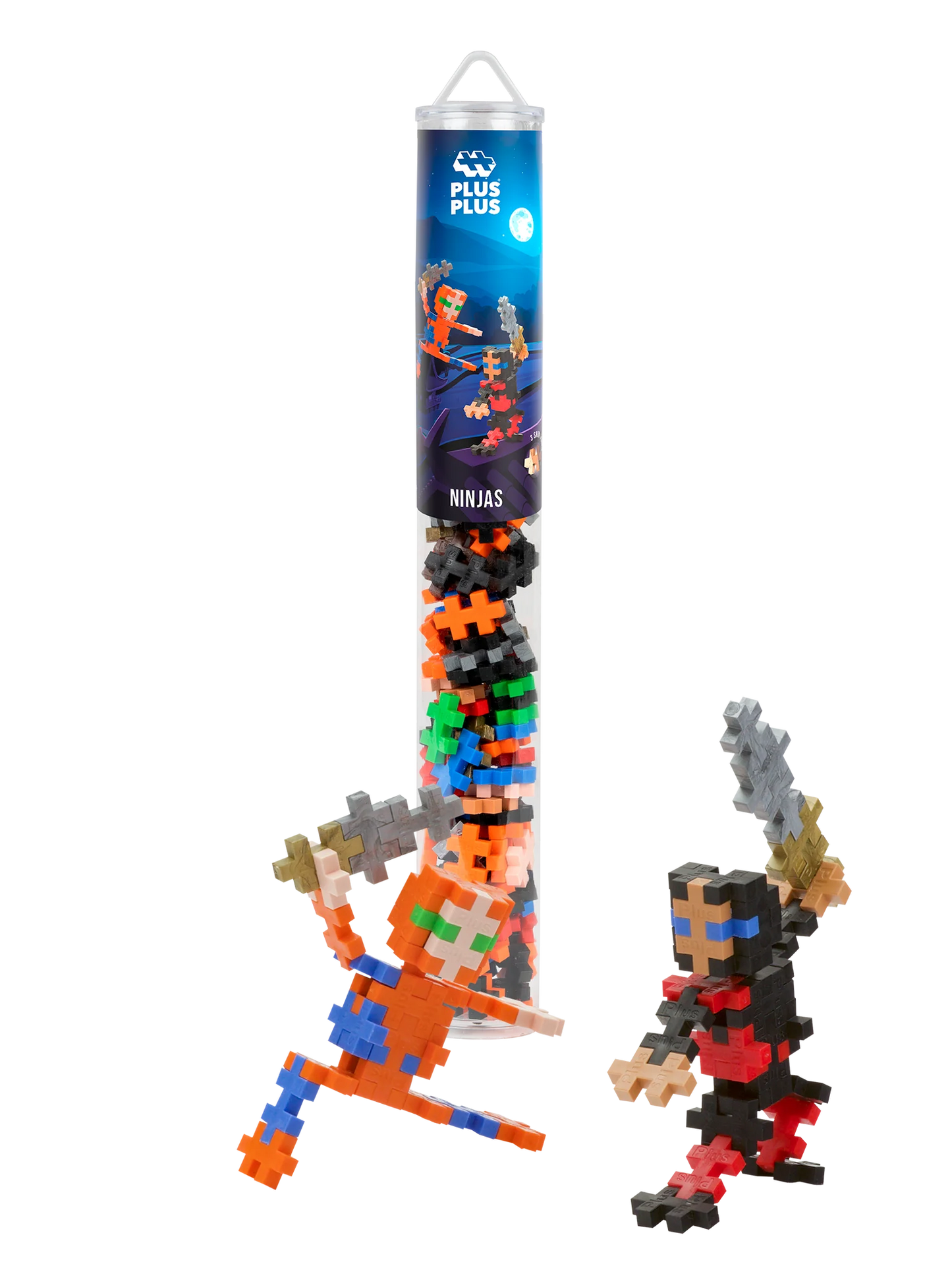 Plus-Plus Ninja - 100pcs Tube