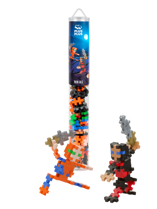 Plus-Plus Ninja - 100pcs Tube