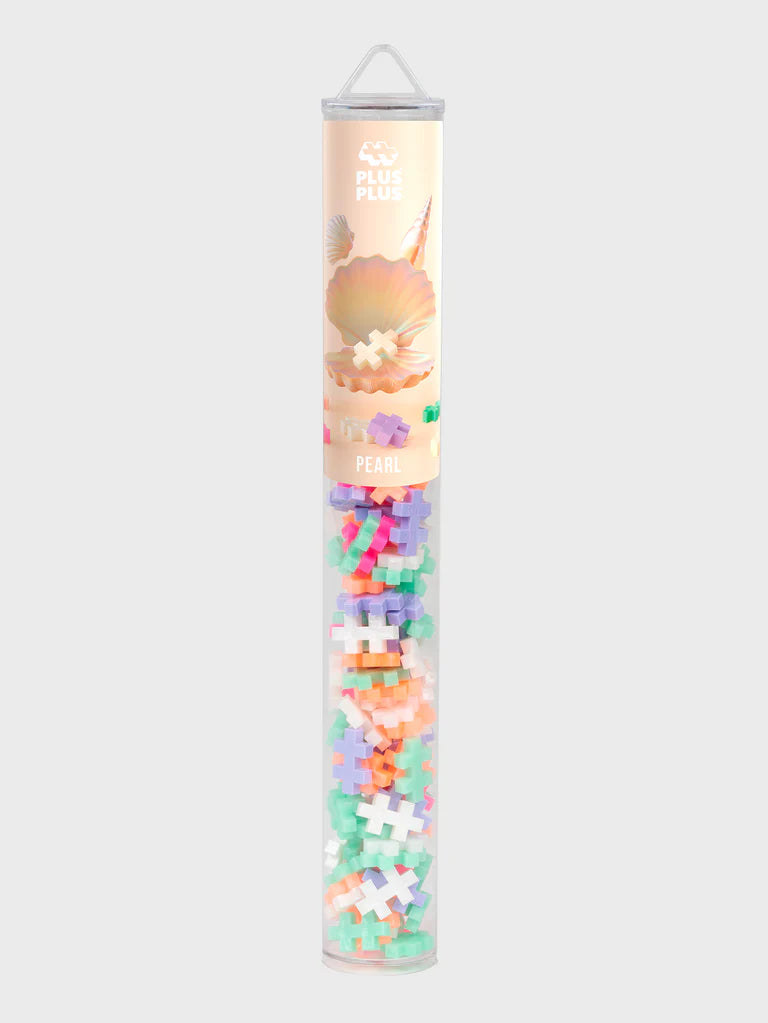 Plus-Plus Pearl Mix - 100pcs Tube