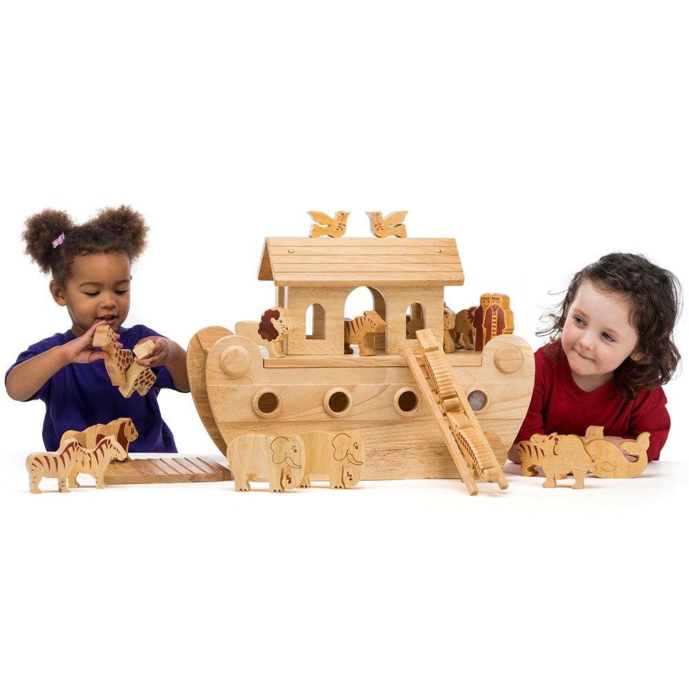 Lanka Kade Deluxe Noah's Ark with Natural Characters
