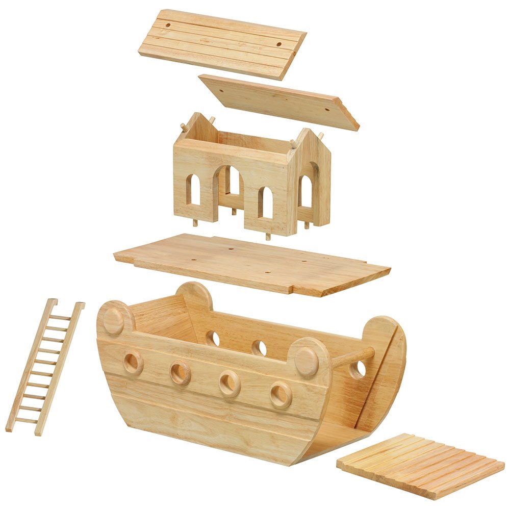 Lanka Kade Deluxe Noah's Ark with Natural Characters