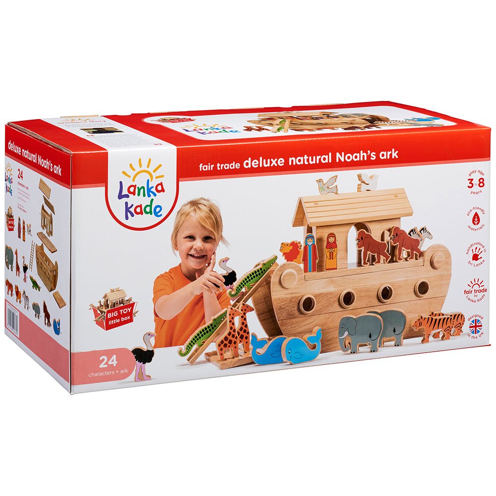 Lanka Kade Deluxe Noah's Ark with Colourful Characters