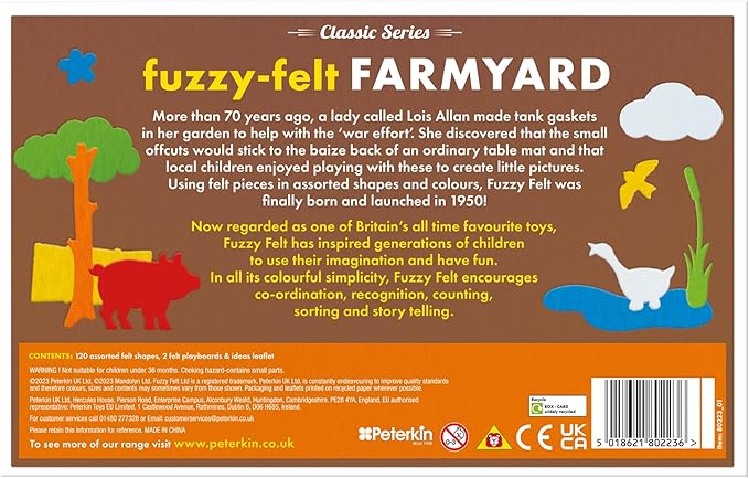 Fuzzy Felt Classic - Farmyard