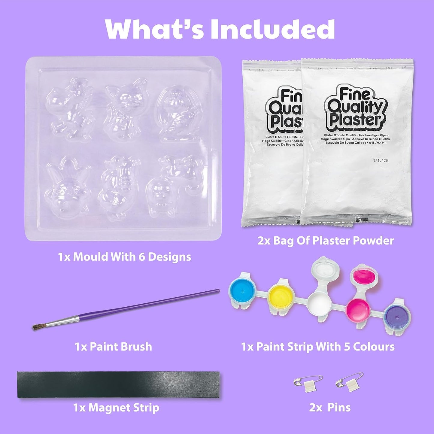 Mould & Paint Cute Pets