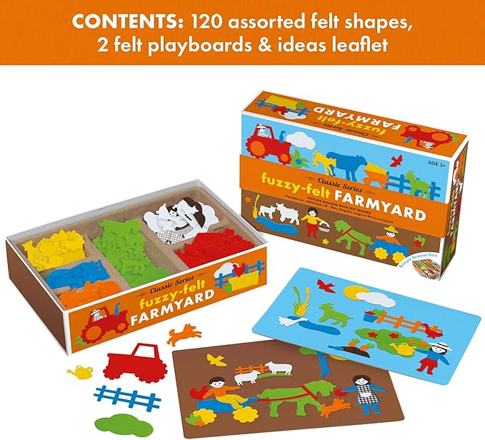 Fuzzy Felt Classic - Farmyard