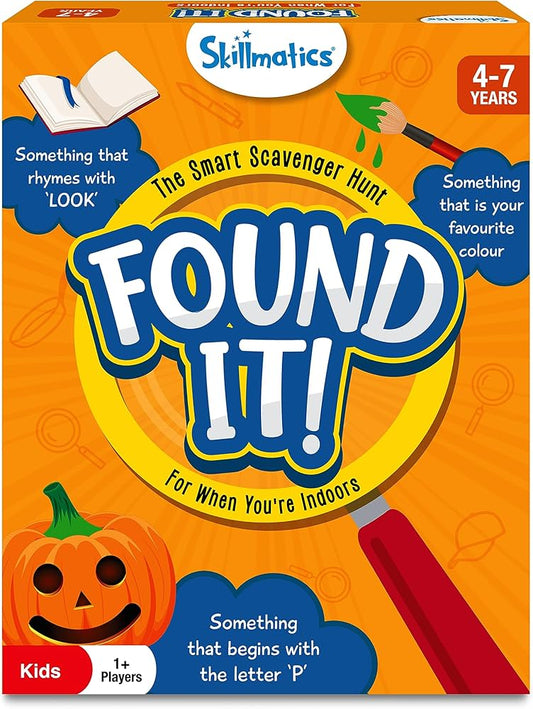 Found it! Indoor Scavenger Hunt