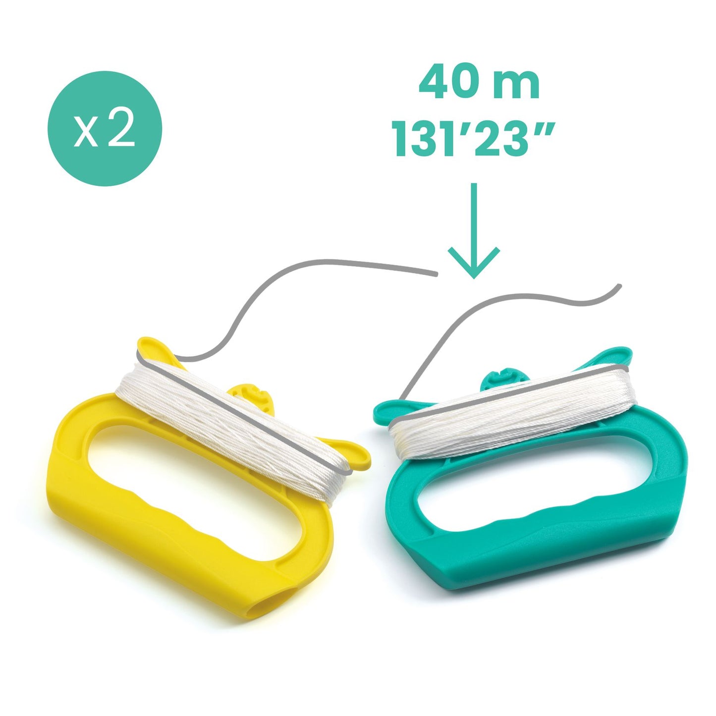 Stunt Kite - Green Wave