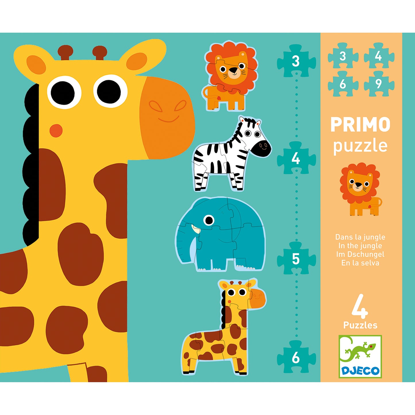 In The Jungle Progressive Puzzles