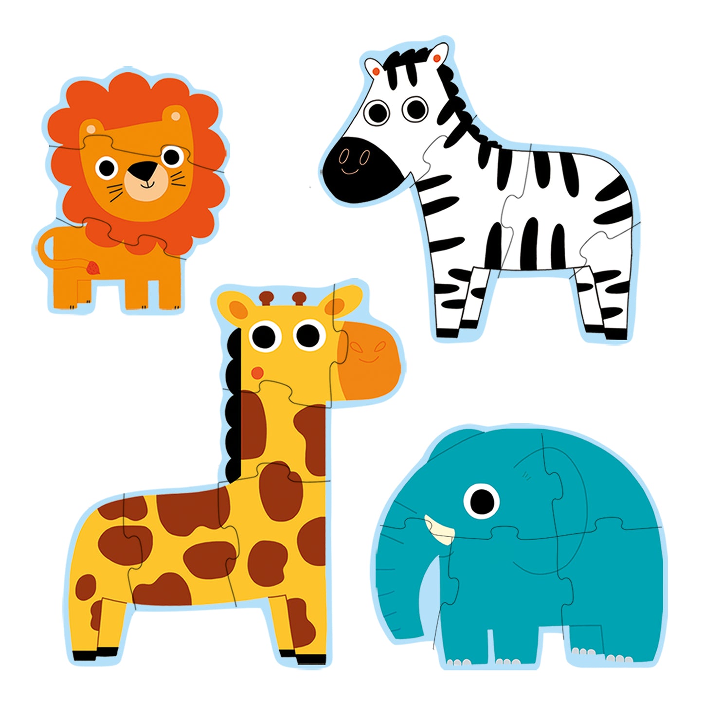 In The Jungle Progressive Puzzles