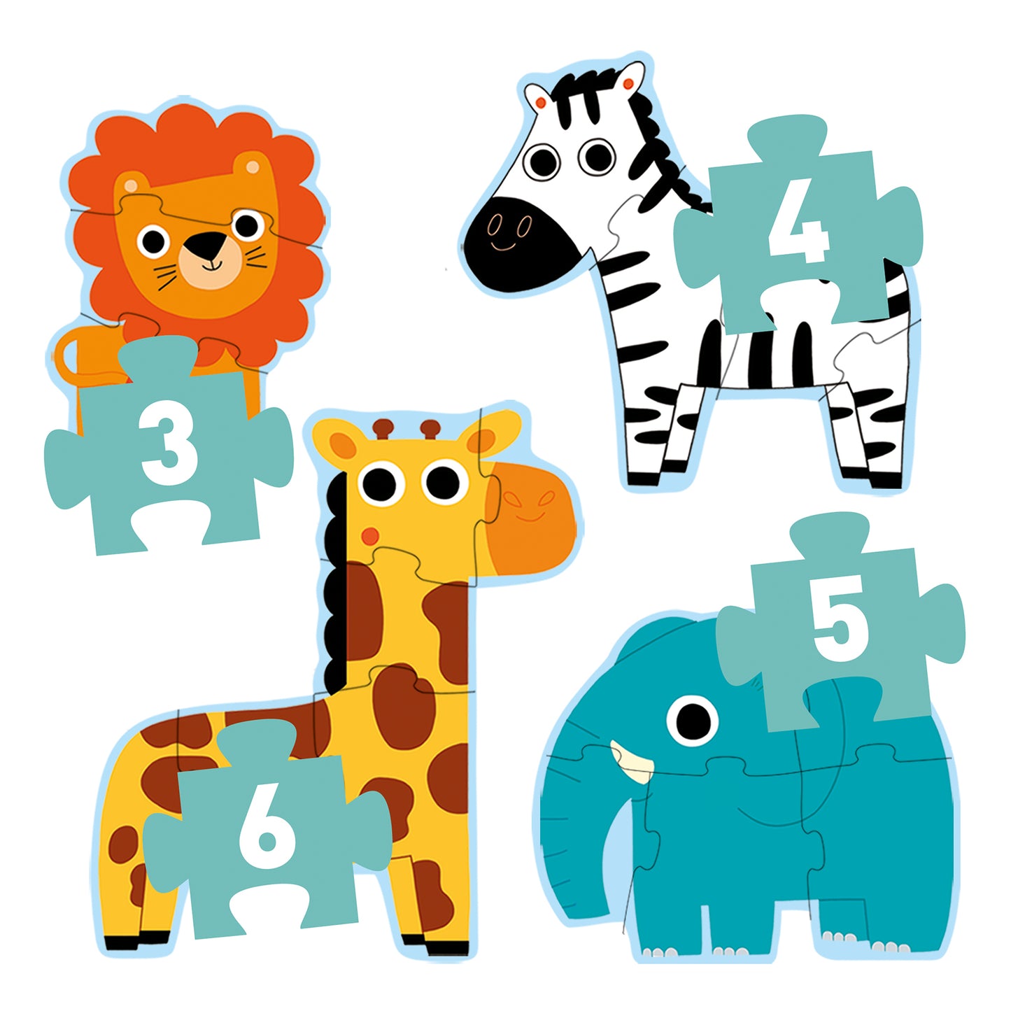In The Jungle Progressive Puzzles