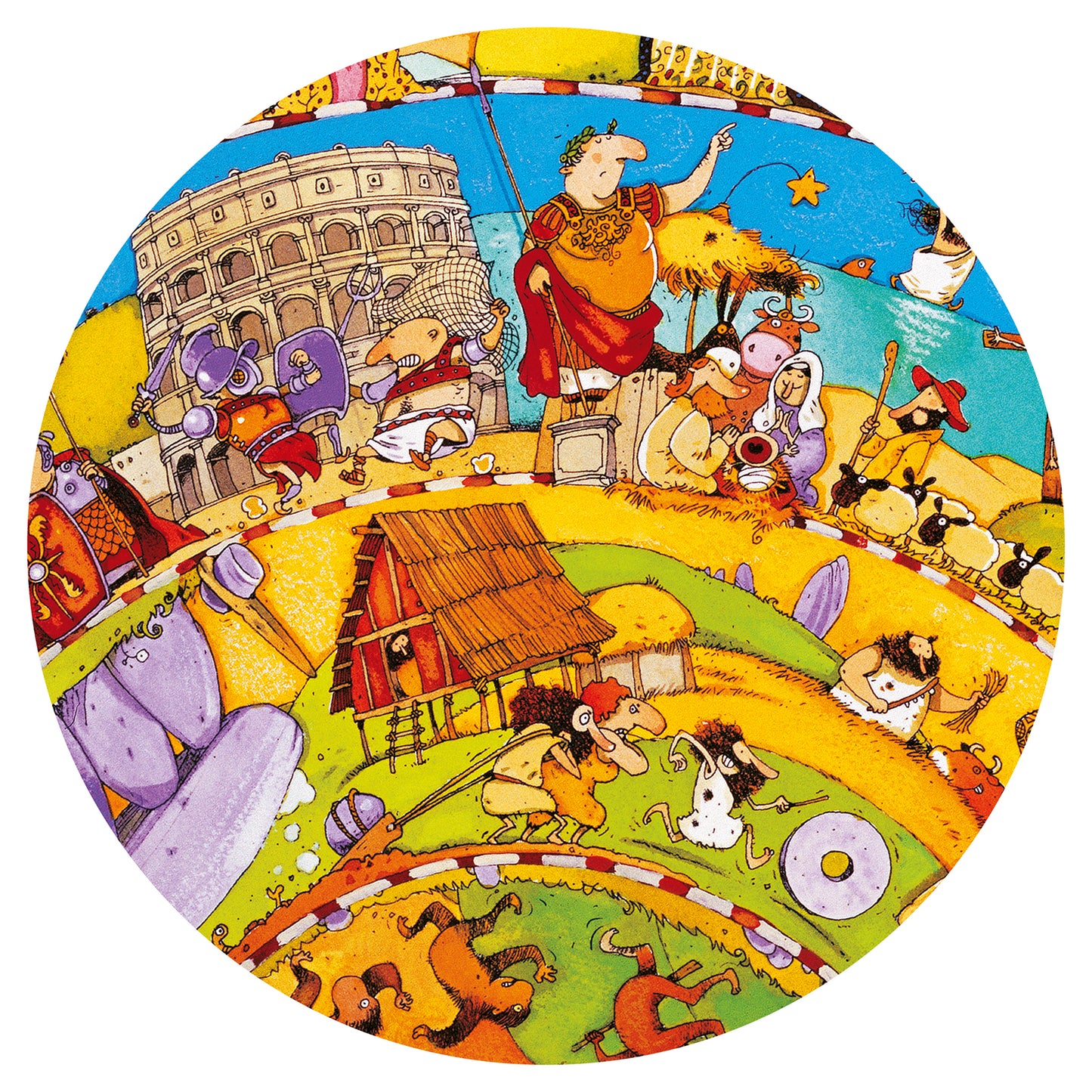 History Puzzle Observation 350pcs + Booklet