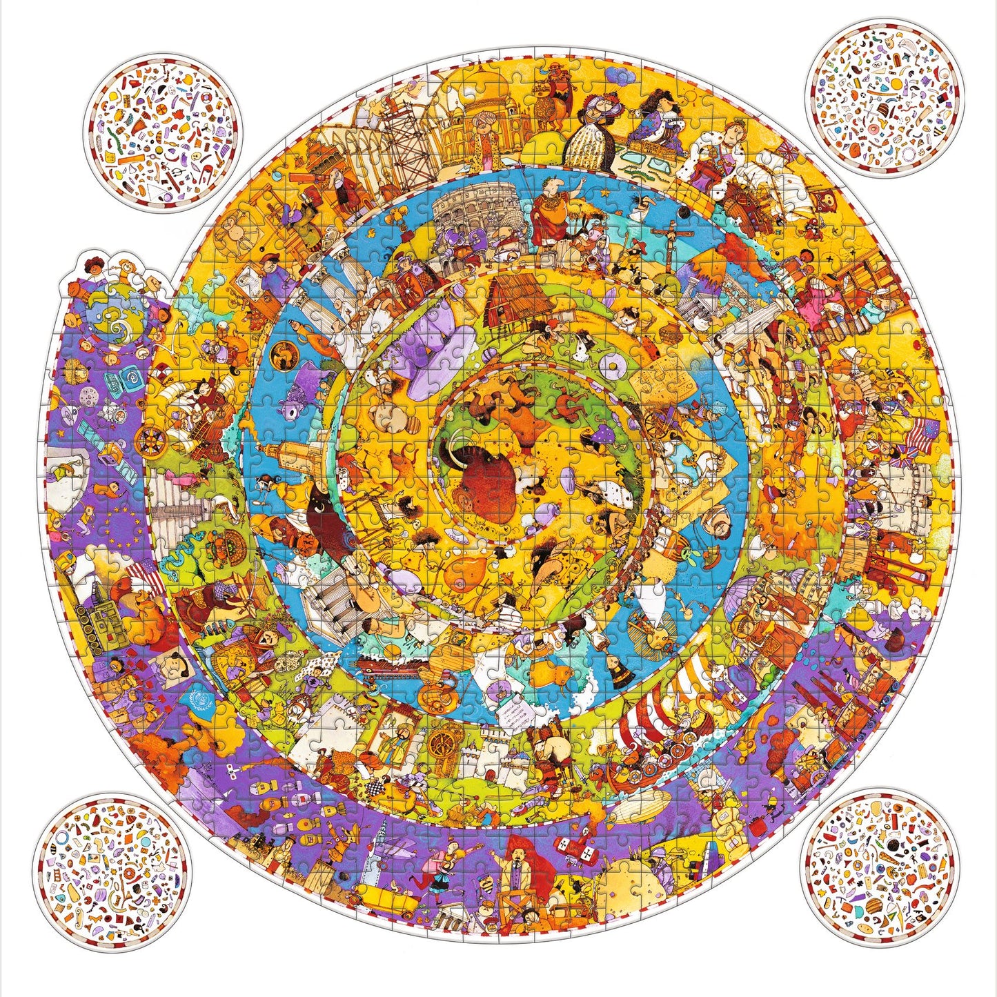 History Puzzle Observation 350pcs + Booklet