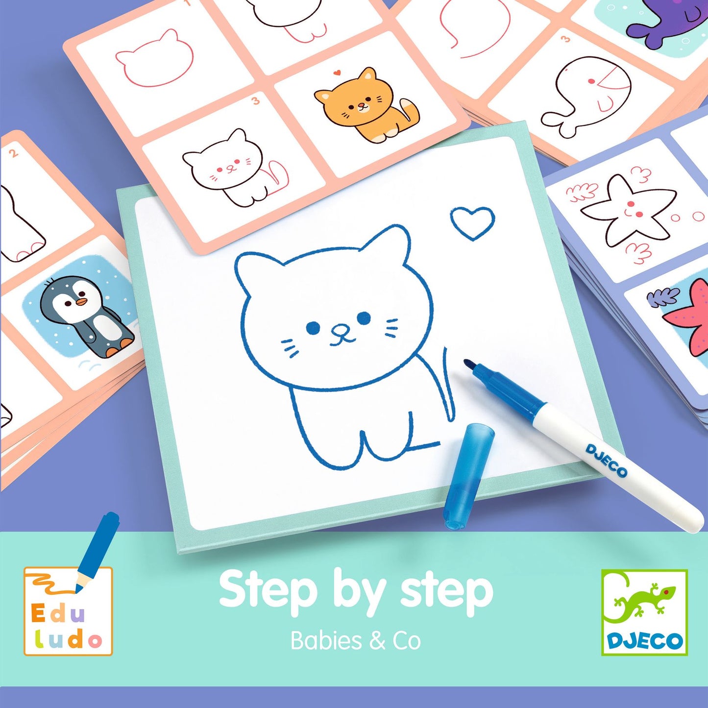 Step by Step Drawing - Babies & Co