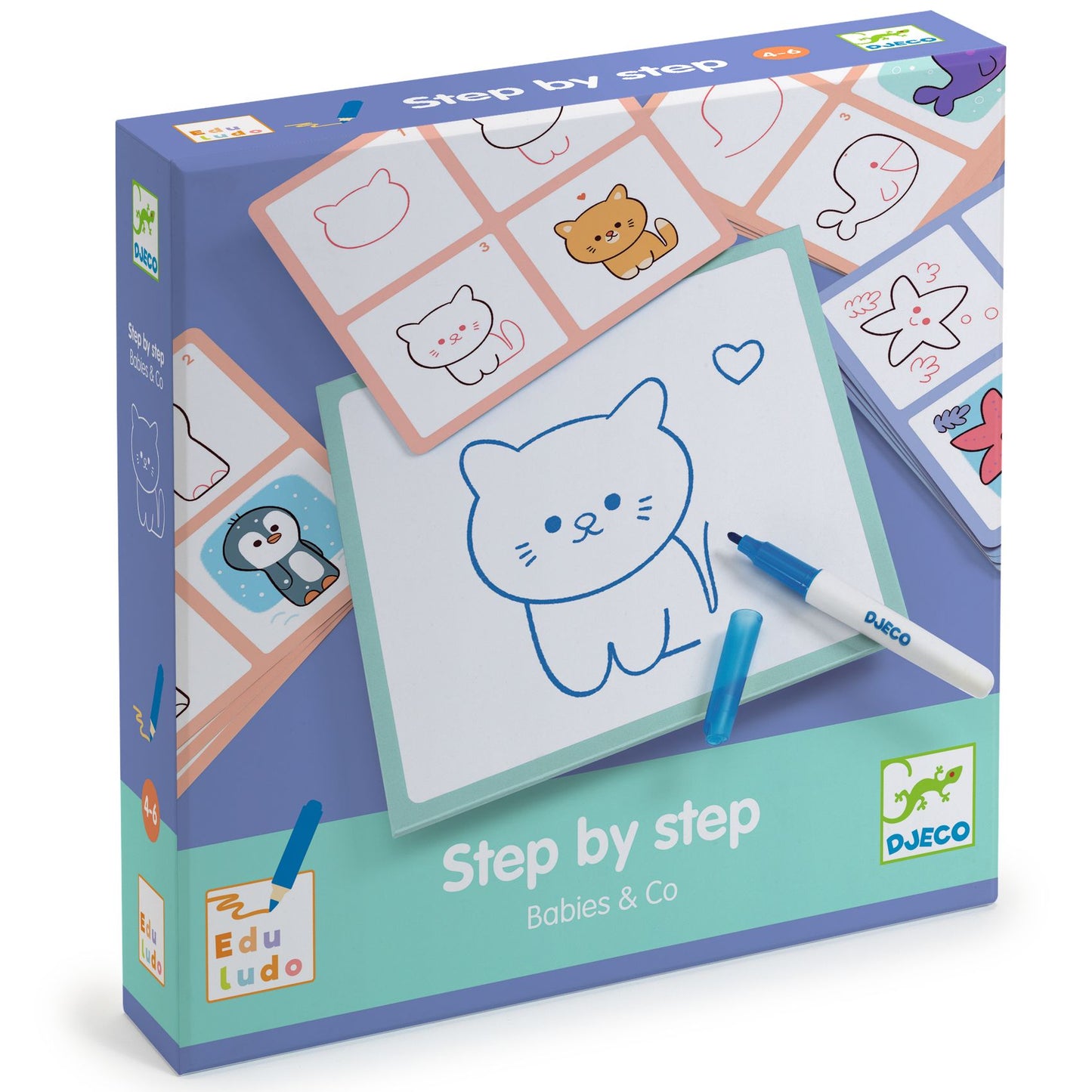 Step by Step Drawing - Babies & Co