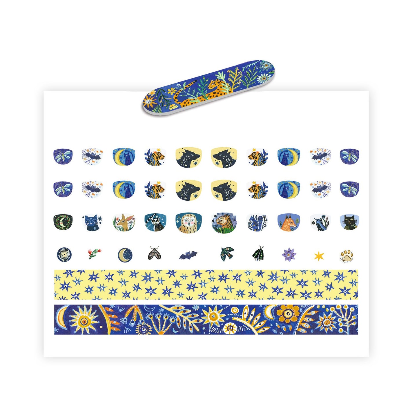 Nail Stickers - Moonlight Reflections