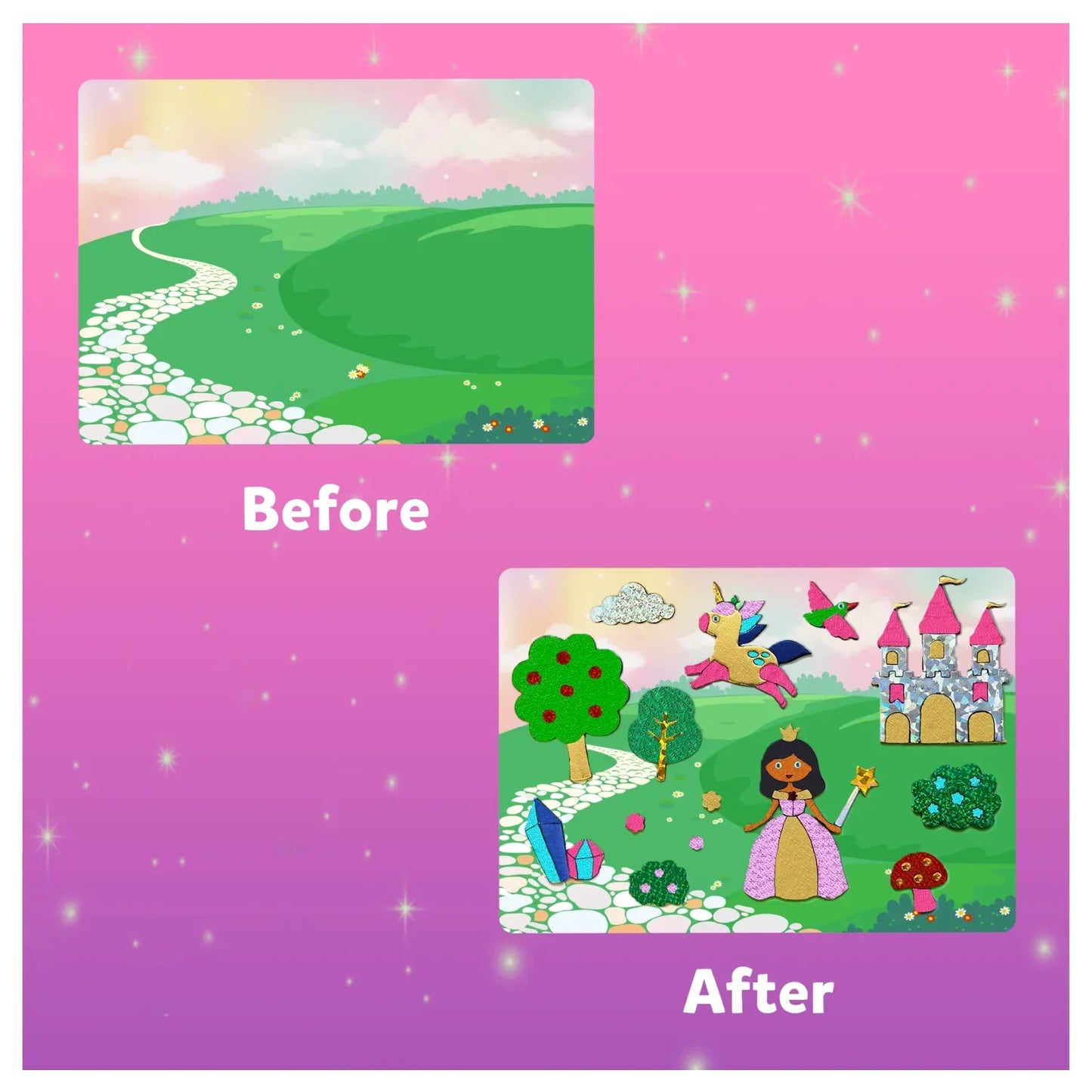 Foil Fun - Unicorn & Princesses