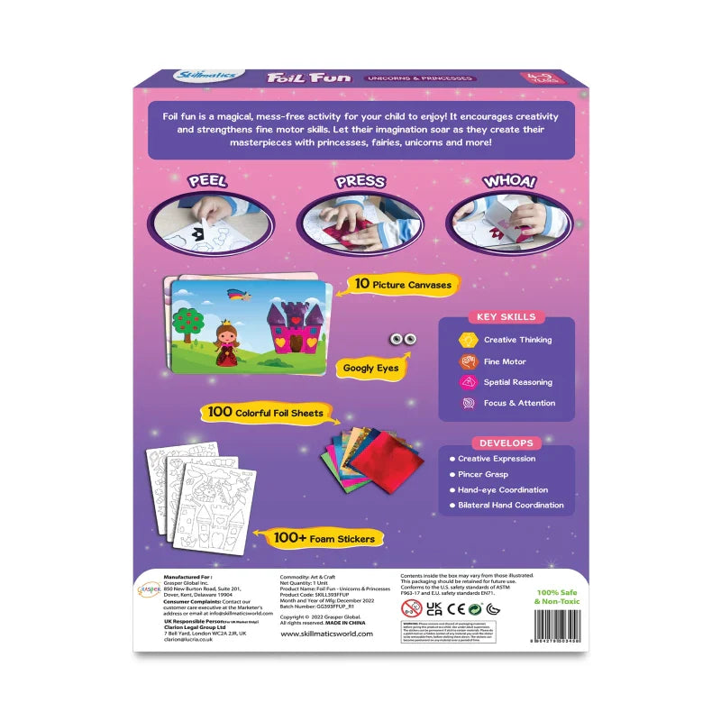 Foil Fun - Unicorn & Princesses