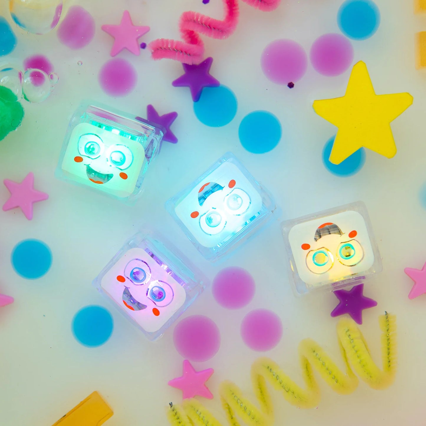 Party Pal Light Up Sensory Cubes (New Design)