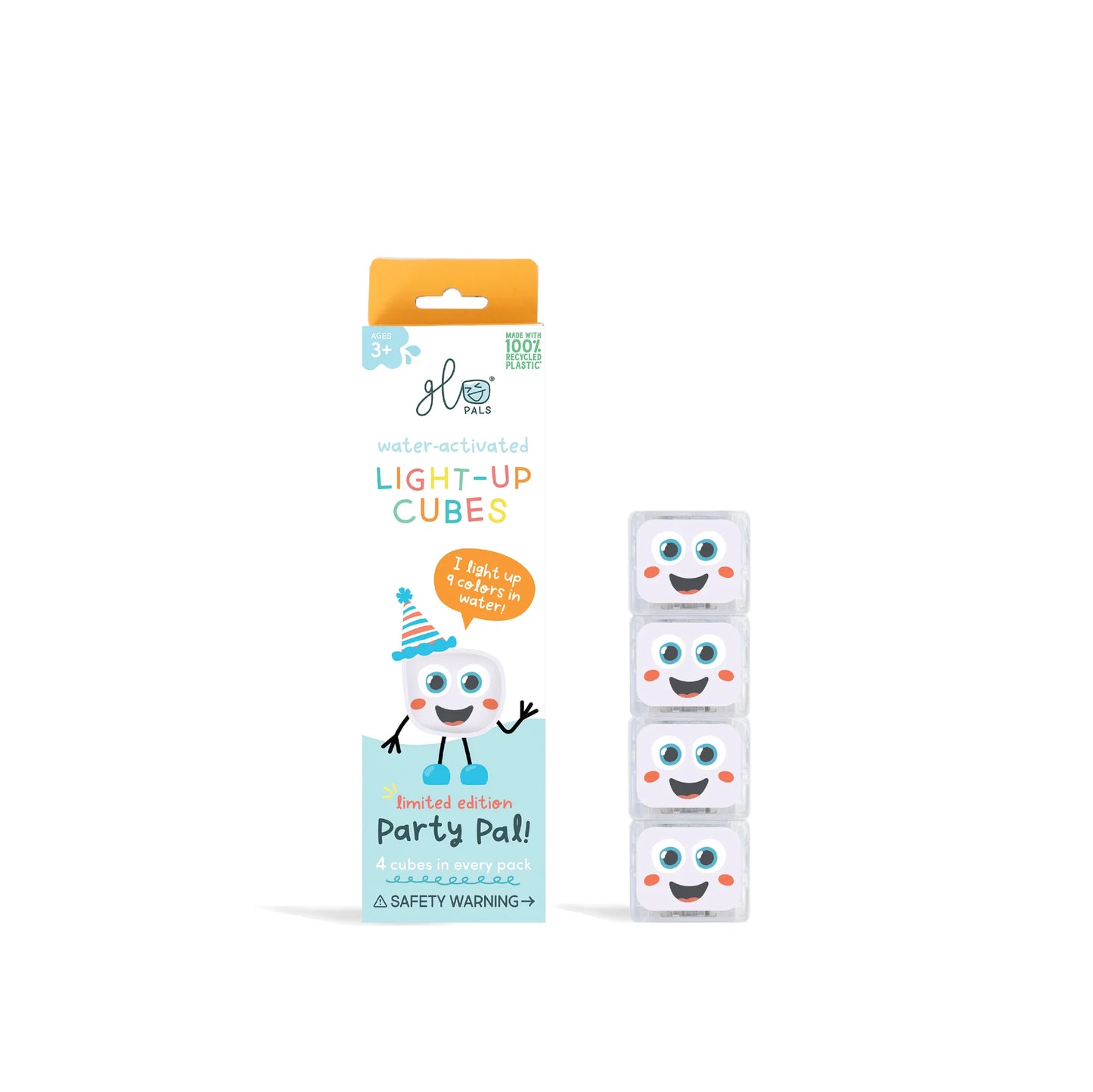 Party Pal Light Up Sensory Cubes (New Design)