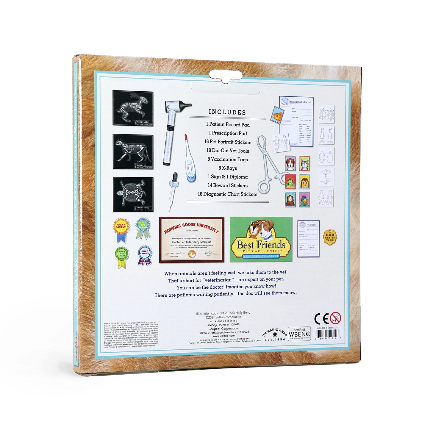 Pretend Play Set Veterinarian