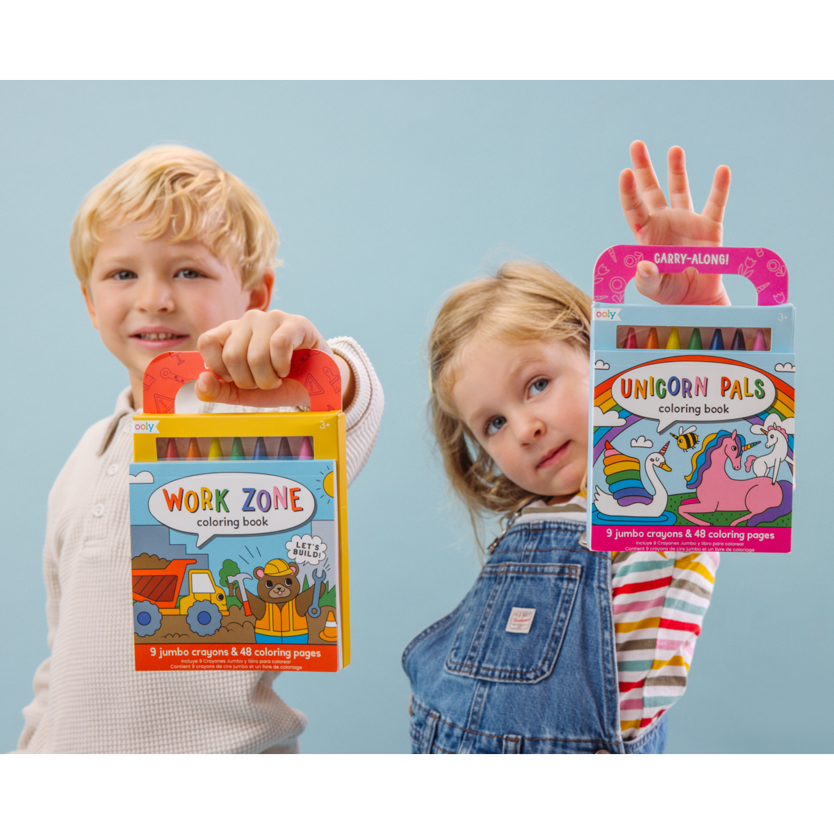 Carry Along Crayon & Colouring Book Kit - Unicorn