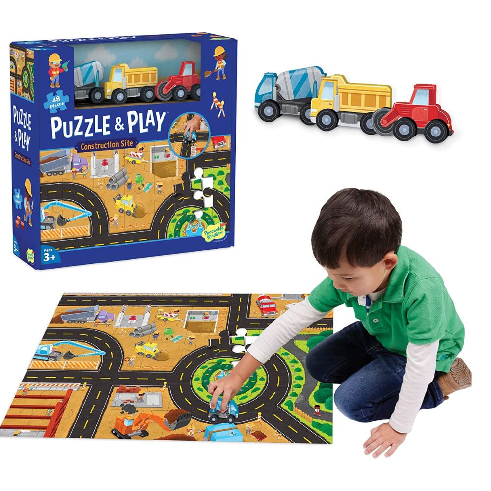 Puzzle & Play Construction Site