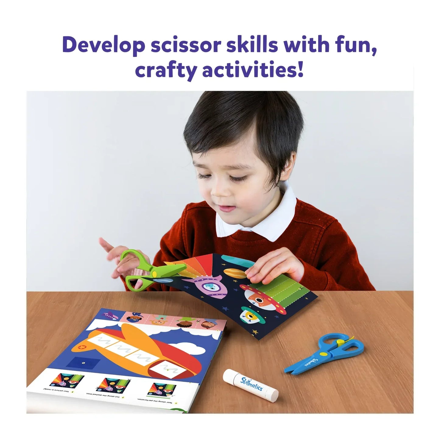 Snip Snip - Arts & Craft Scissor Activity Set