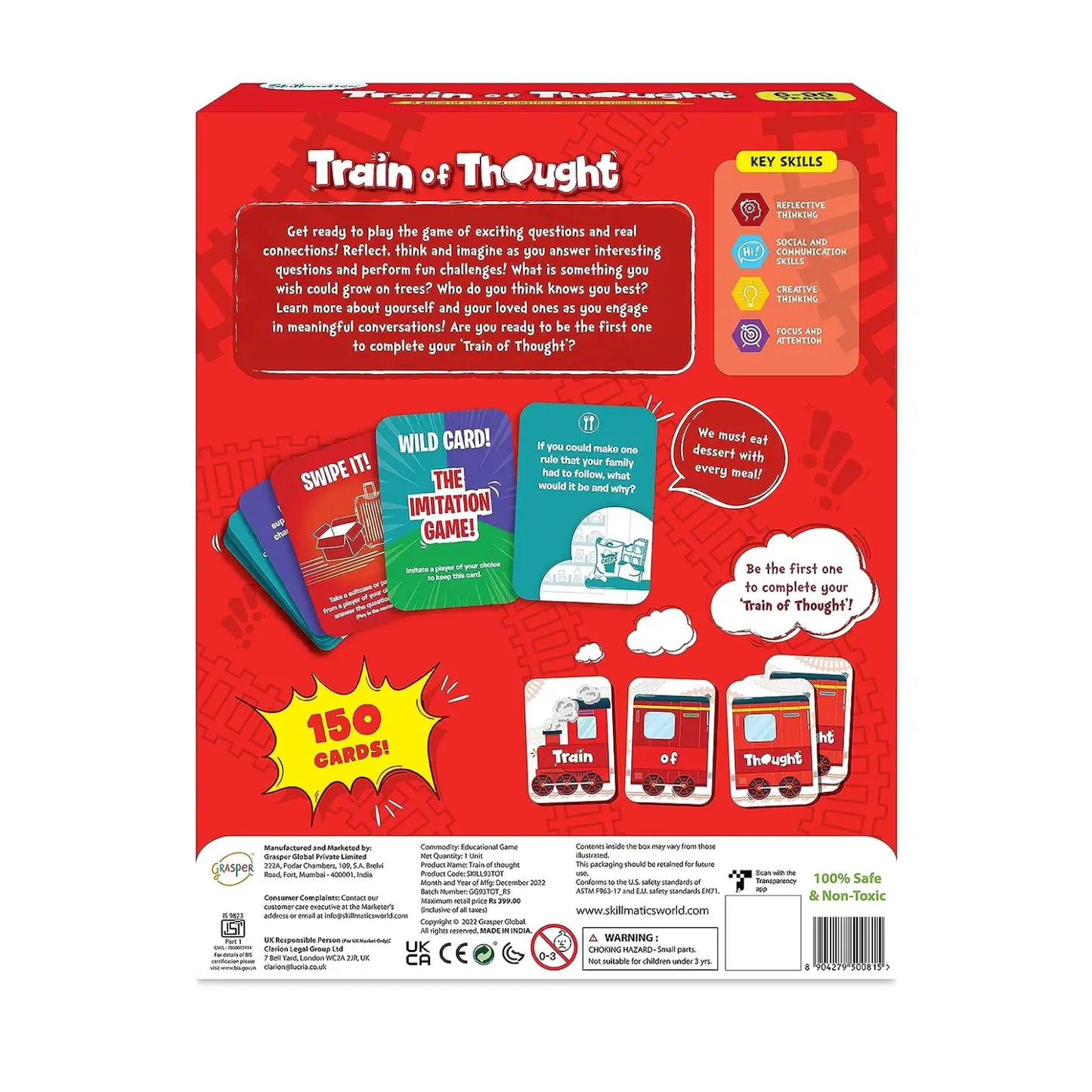 Train of Thought - Conversation Starter Card Game