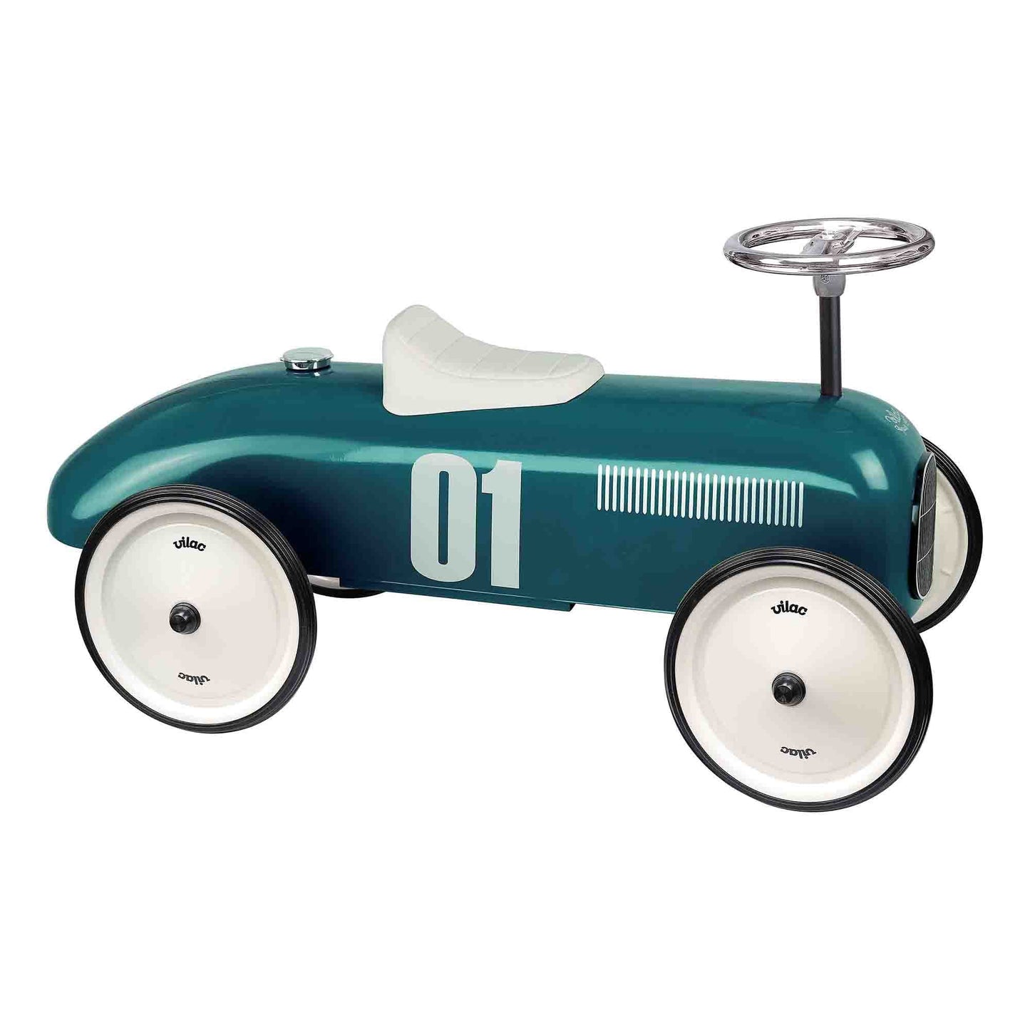Vilac Classic Metal Car - Petrol Blue