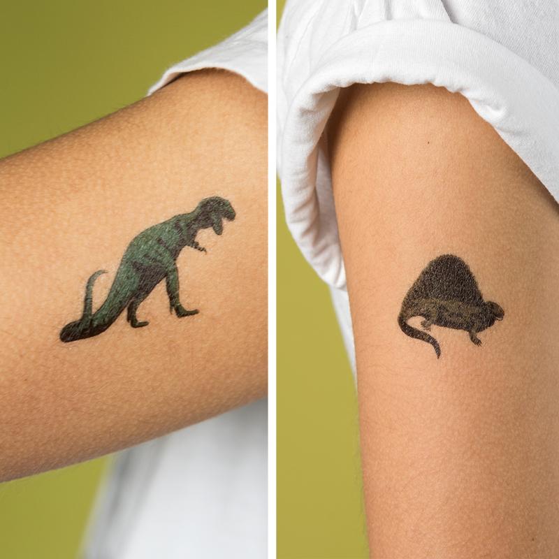 Prehistoric Land Dinosaur Temporary Tattoos