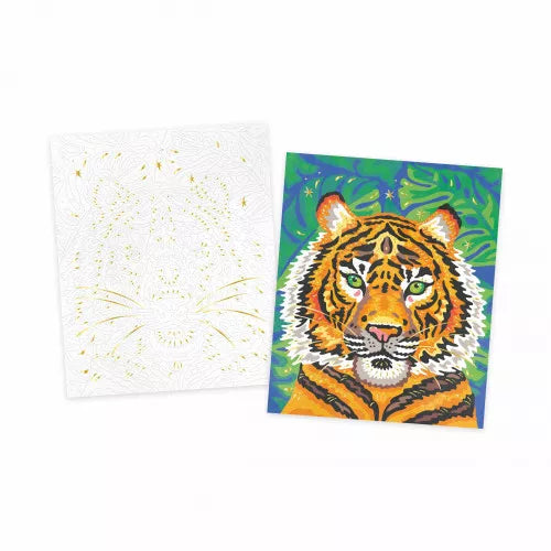 Painting by Numbers Watercolour - Feline