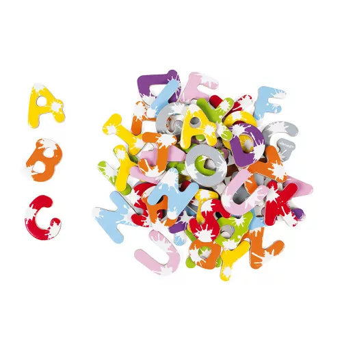 Set of 52 Splash Magnetic Letters