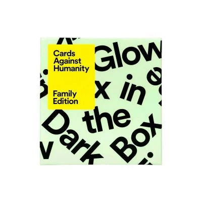 Cards Against Humanity Family Edition Glow in the Dark Box