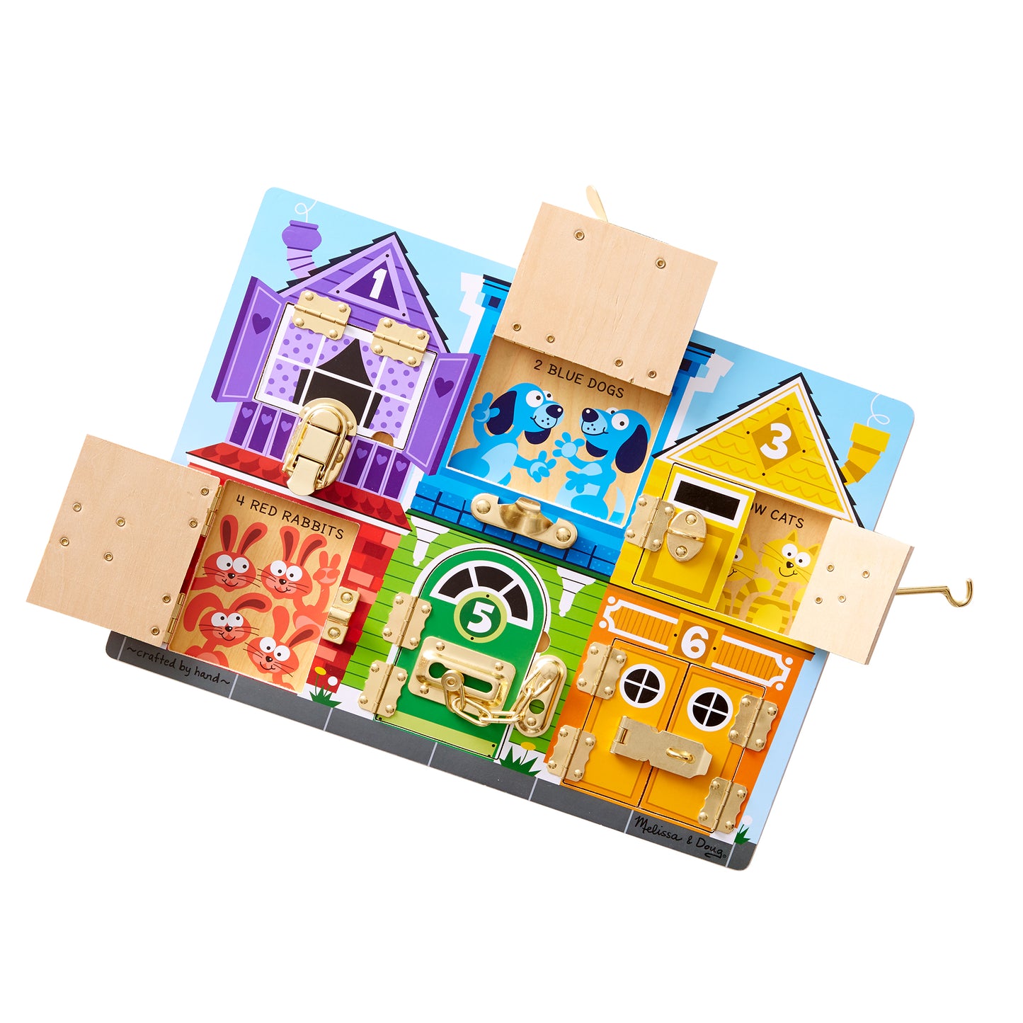 Latches Wooden Activity Board