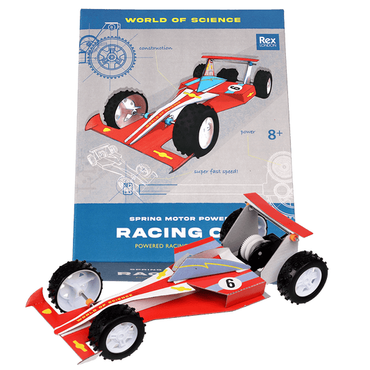 Make Your Own Spring Powered Racing Car Model Kit
