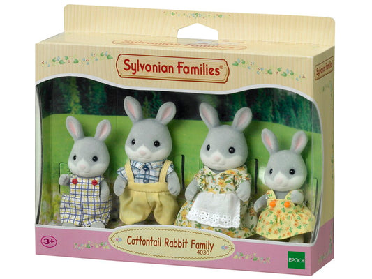 Cottontail Rabbit Family - 4030