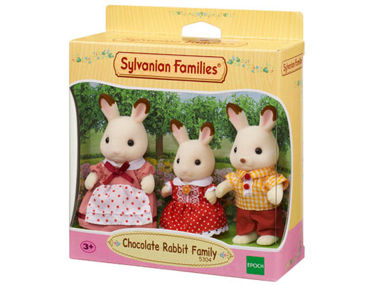 Chocolate Rabbit Family - 5304