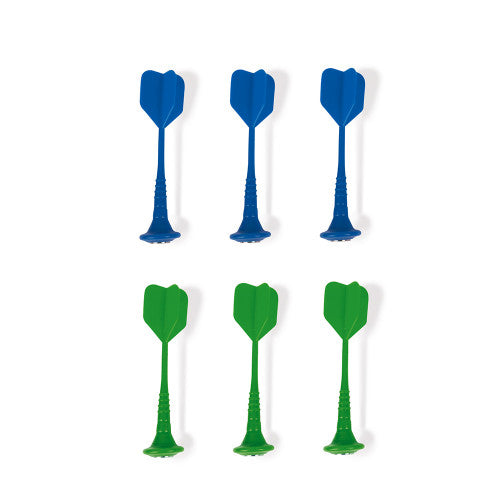 6 Magnetic Darts (Green & Blue)